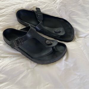 Birkenstock Gizeh Essentials EVA Black sandals so 9 EU 40